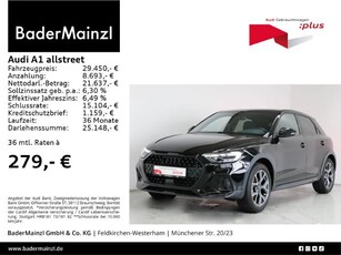 Audi A1 allstreet 35 TFSI S tronic SHZ PDC Virtual