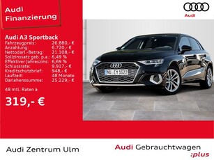 Audi A3 Sportback advanced 30 TFSI S tr. NAV AHK PDC