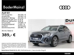 Audi Q3 45 TFSI quattro S tronic S line 360° Matrix