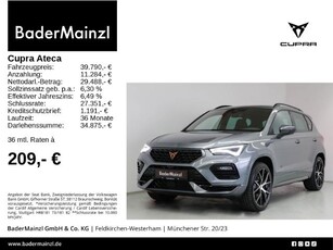 Seat Ateca 2.0 TSI 4D DSG AHK SHZ ACC Pano Brembo 360