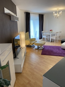 Reizvolle und gepflegte möblierte 1,5-Zimmer Wohnung mit separater Küche, Terrasse, Garage und Internet in Wiesbaden Südost