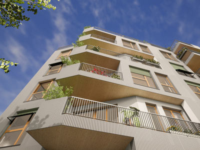 3 oder 4 Zimmer-Wohnung im 2.OG , Neubau in Holz-Hybridbauweise, Fertigstellung und Einzug noch in 2023