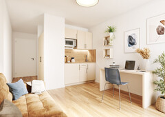 Leipziger Kapitalanlage: Modernes, möbliertes Mikro-Apartment mit 20 m2