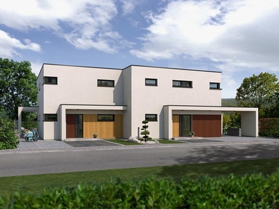 Großzügige Doppelhaushälfte als Stadtvilla im KFW 40 Standard inkl. Grundstück in Gelsenkirchen